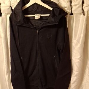 Aesthetic Revolution Black Hooded Jacket Med